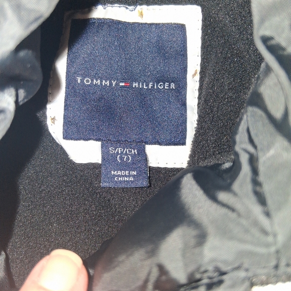 Tommy Hilfiger Charcoal Hooded Jacket - Picture 3 of 12